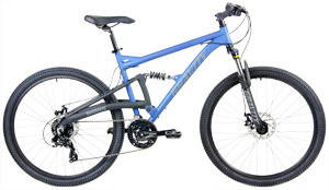 Gravity FSX 275LTD 27.5 Shimano 21 Speed Full Suspension Mountain Bikes