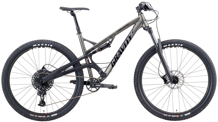 Gravity FSX BOOST   Full Suspension Mountain Bikes